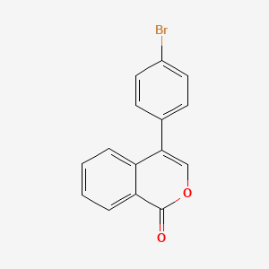 4-(4-Bromophenyl)-1H-2-benzopyran-1-one