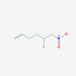 5-Iodo-6-nitrohex-1-ene