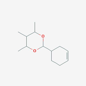 2-(Cyclohex-3-en-1-yl)-4,5,6-trimethyl-1,3-dioxane