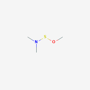 Amidosulfoxylic acid, dimethyl-, methyl ester