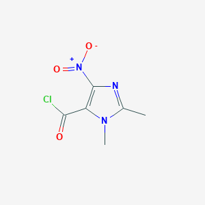 1H-Imidazole-5-carbonyl chloride, 1,2-dimethyl-4-nitro-