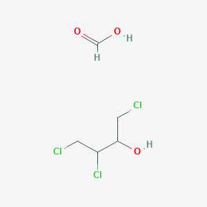 Formic acid;1,3,4-trichlorobutan-2-ol