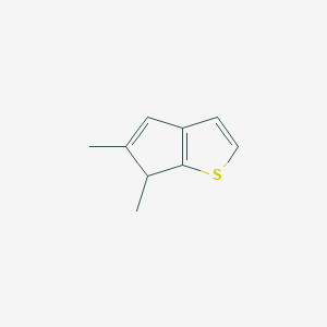 6H-Cyclopenta[b]thiophene, 5,6-dimethyl-