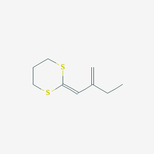 2-(2-Methylidenebutylidene)-1,3-dithiane