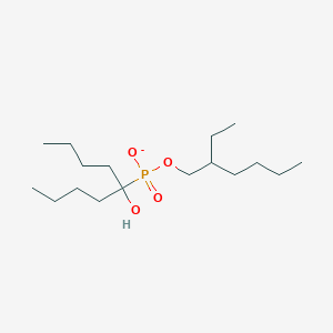 2-Ethylhexyl (5-hydroxynonan-5-yl)phosphonate