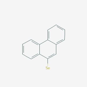 (Phenanthren-9-yl)selanyl