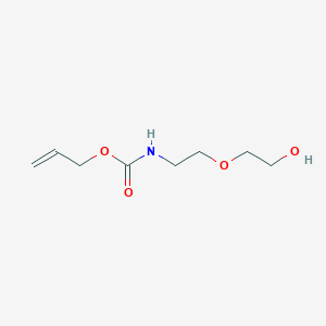B1454643 Prop-2-en-1-yl [2-(2-hydroxyethoxy)ethyl]carbamate CAS No. 918637-04-4