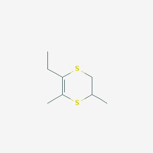 5-Ethyl-2,6-dimethyl-2,3-dihydro-1,4-dithiine