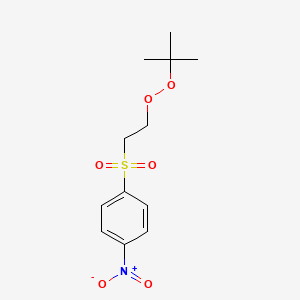 1-[2-(tert-Butylperoxy)ethanesulfonyl]-4-nitrobenzene