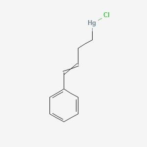 Chloro(4-phenylbut-3-en-1-yl)mercury