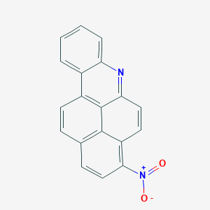 molecular formula C19H10N2O2 B145465 3-Nitro-6-azabenzo[a]pyrene CAS No. 138835-36-6