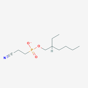 2-Ethylhexyl (2-cyanoethyl)phosphonate