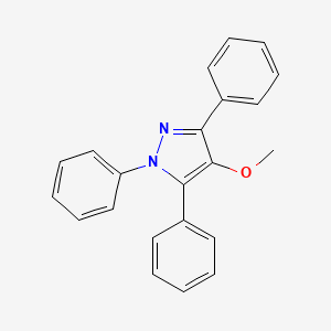 4-Methoxy-1,3,5-triphenyl-1H-pyrazole