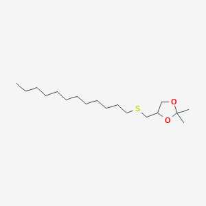 4-[(Dodecylsulfanyl)methyl]-2,2-dimethyl-1,3-dioxolane