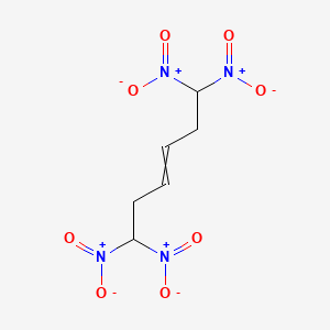 1,1,6,6-Tetranitrohex-3-ene