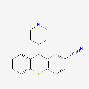 9-(1-Methylpiperidin-4-ylidene)-9H-thioxanthene-2-carbonitrile