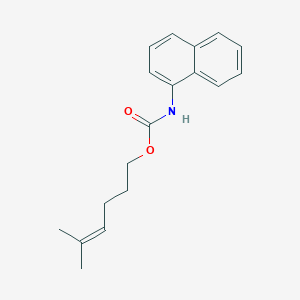 5-Methylhex-4-en-1-yl naphthalen-1-ylcarbamate