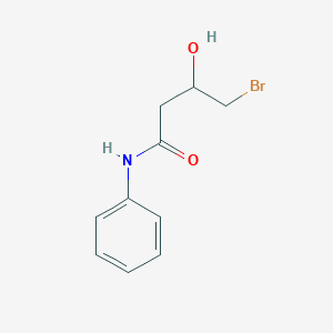 4-Bromo-3-hydroxy-N-phenylbutanamide