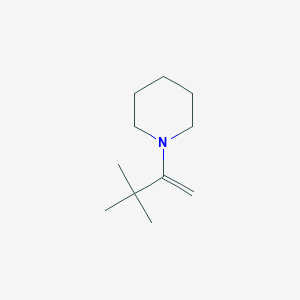 1-(3,3-Dimethylbut-1-en-2-yl)piperidine