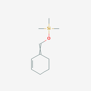 [(Cyclohex-2-en-1-ylidene)methoxy](trimethyl)silane