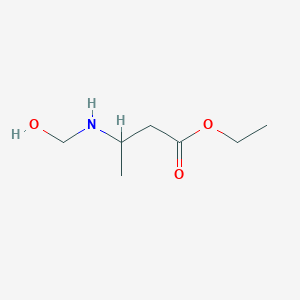 Ethyl 3-[(hydroxymethyl)amino]butanoate