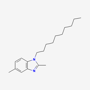 1-Decyl-2,5-dimethyl-1H-benzimidazole