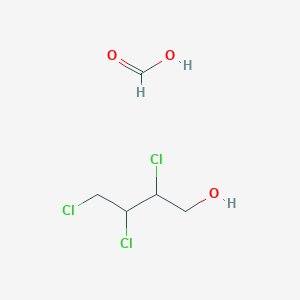 Formic acid;2,3,4-trichlorobutan-1-ol