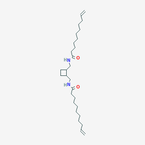 N,N'-[Cyclobutane-1,2-diylbis(methylene)]di(undec-10-enamide)