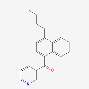 (4-Butylnaphthalen-1-yl)(pyridin-3-yl)methanone