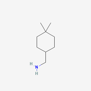 molecular formula C9H19N B1454676 (4,4-二甲基环己基)甲胺 CAS No. 1007631-51-7