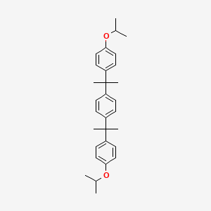 1,1'-[1,4-Phenylenedi(propane-2,2-diyl)]bis{4-[(propan-2-yl)oxy]benzene}