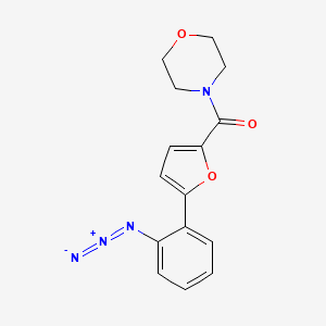 [5-(2-Azidophenyl)furan-2-yl](morpholin-4-yl)methanone