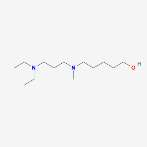 5-{[3-(Diethylamino)propyl](methyl)amino}pentan-1-OL