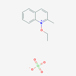 1-Ethoxy-2-methylquinolin-1-ium perchlorate