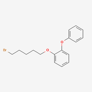 1-[(5-Bromopentyl)oxy]-2-phenoxybenzene