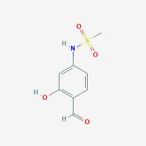 N-(4-Formyl-3-hydroxyphenyl)methanesulfonamide