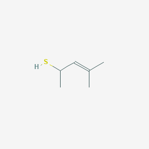 4-Methylpent-3-ene-2-thiol