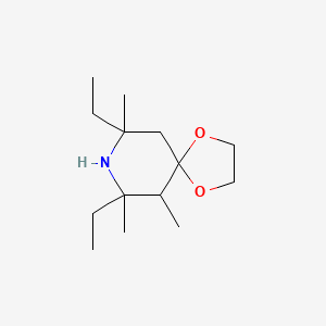 7,9-Diethyl-6,7,9-trimethyl-1,4-dioxa-8-azaspiro[4.5]decane