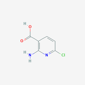 molecular formula C6H5ClN2O2 B145470 2-氨基-6-氯烟酸 CAS No. 58584-92-2