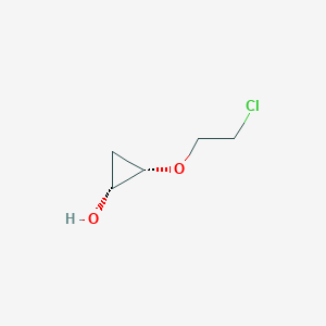 (1R,2S)-2-(2-Chloroethoxy)cyclopropan-1-ol