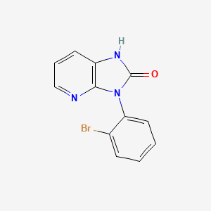 3-(2-Bromophenyl)-1,3-dihydro-2H-imidazo[4,5-b]pyridin-2-one