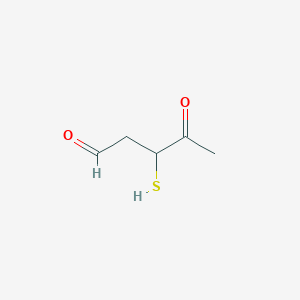 4-Oxo-3-sulfanylpentanal