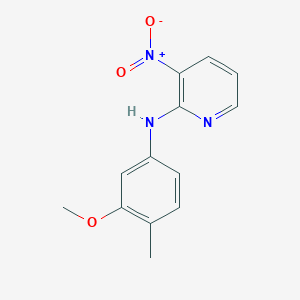 N-(3-Methoxy-4-methylphenyl)-3-nitropyridin-2-amine