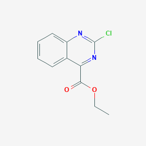 molecular formula C11H9ClN2O2 B1454709 Ethyl 2-chloroquinazoline-4-carboxylate CAS No. 1092352-52-7