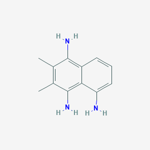 2,3-Dimethylnaphthalene-1,4,5-triamine