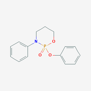 2H-1,3,2-Oxazaphosphorine, tetrahydro-2-phenoxy-3-phenyl-, 2-oxide