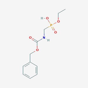 Ethyl hydrogen ({[(benzyloxy)carbonyl]amino}methyl)phosphonate