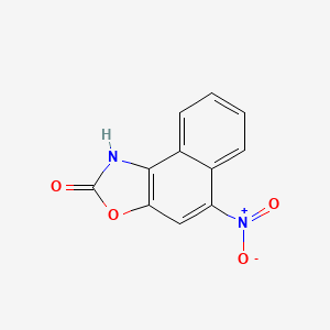 5-Nitronaphtho[1,2-d][1,3]oxazol-2(1H)-one