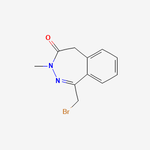 1-(Bromomethyl)-3-methyl-3,5-dihydro-4H-2,3-benzodiazepin-4-one