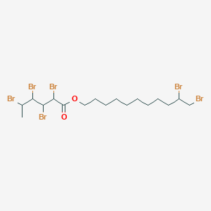 10,11-Dibromoundecyl 2,3,4,5-tetrabromohexanoate